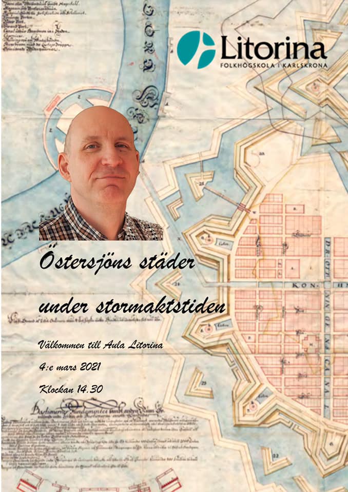 Den 4 mars kommer Ulf Westerholm att föreläsa om Östersjöns städer under stormaktstiden