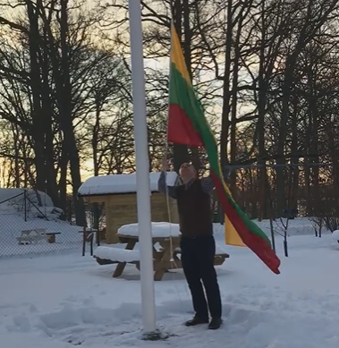 Litauen utropade sin självständighet den 16 februari 1918.