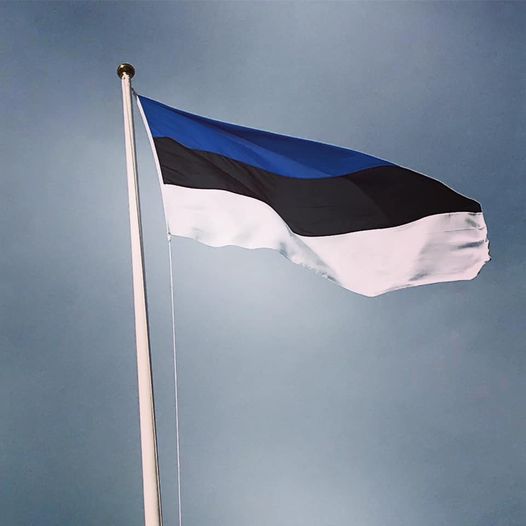 Varför flaggar vi med Estlands flagga?