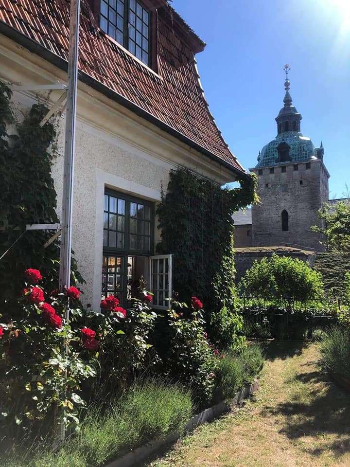 Kursen Språket som förenar besökte Kalmar slott i går.