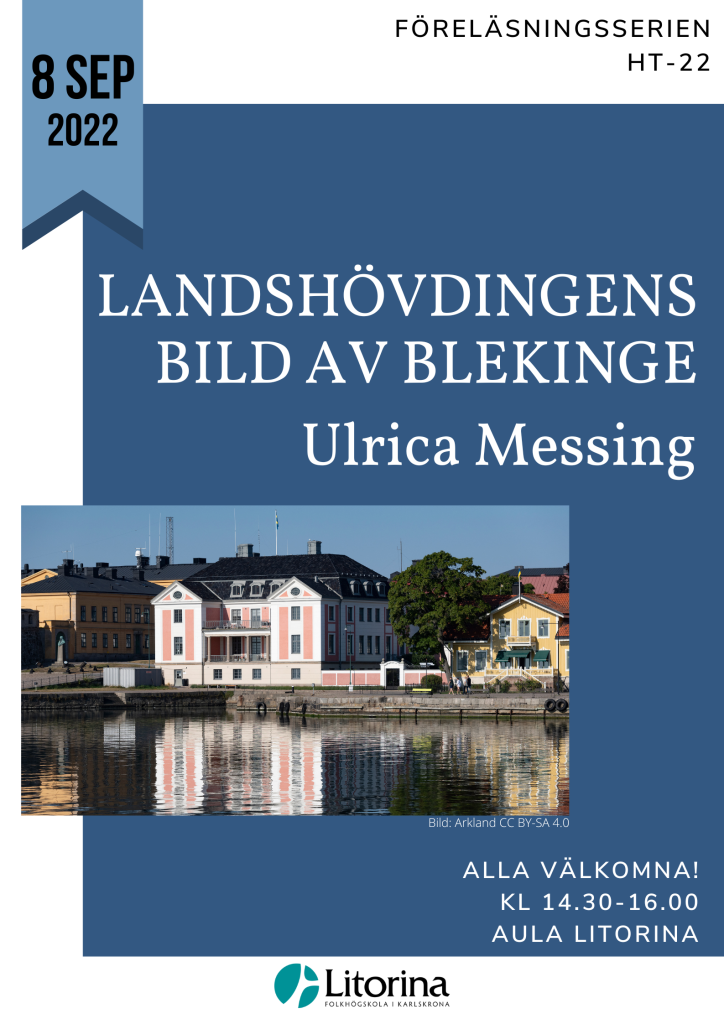 På torsdag, den 8 september, föreläser Ulrika Messing i Aula Litorina