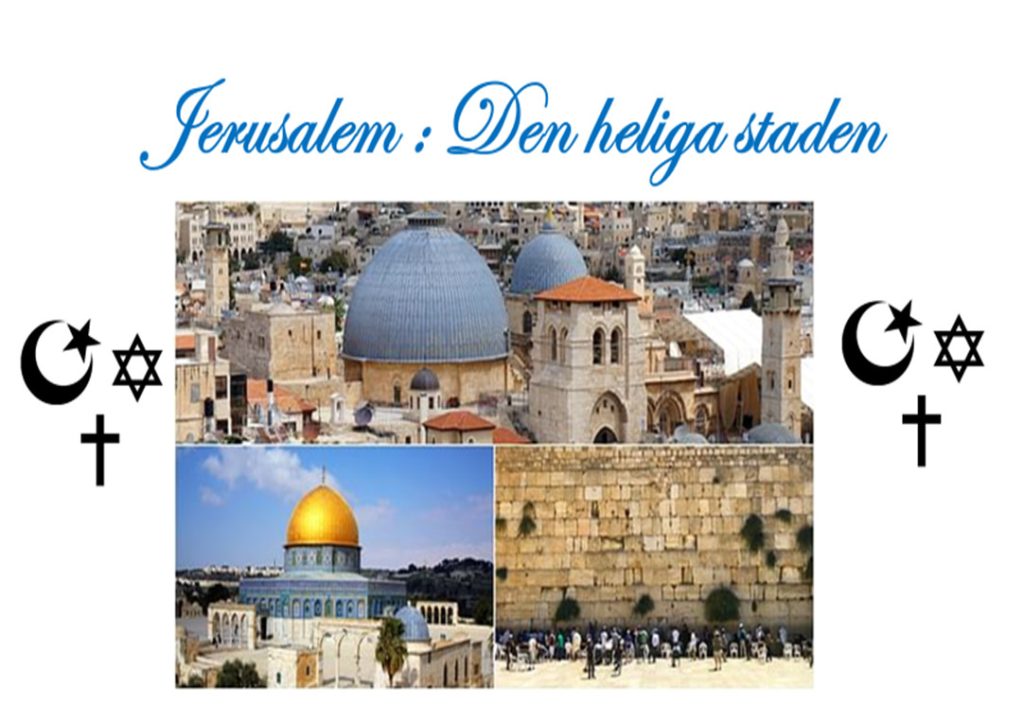 Jerusalem, den heliga staden, är rubriken då Mohammad Alshrayedh föreläser torsdagen den 10 november