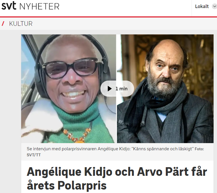 Den Estländske kompositören Arvo Pärt tilldelades nyligen Polarpriset.