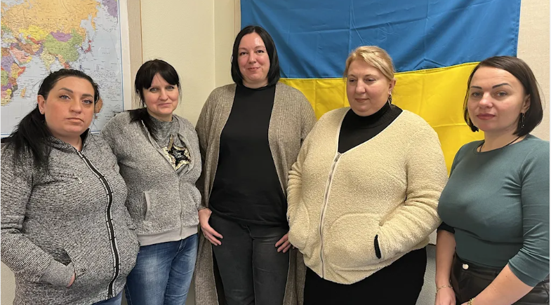 Intervju med några av våra ukrainska flyktingar