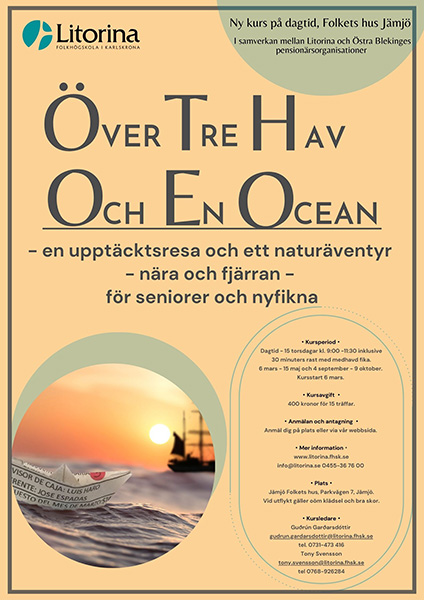 Över tre hav och en ocean